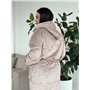 Жіночий халат світло-пудрових відтінках DO2614/4 DO2614/4 Ghazel фото - Luxbikini