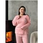 Жіноча піжама ніжно рожевого кольору DO3921 Жіноча піжама ніжно рожевого кольору Ghazel фото - Luxbikini