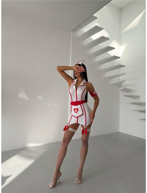 Еротичний костюм медсестри DO3901 Ghazel фото - Luxbikini