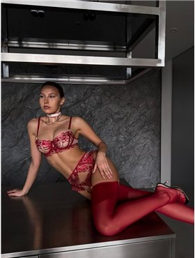 Жіноча білизна червона DO3754/1 DO3754/1 Ghazel фото - Luxbikini