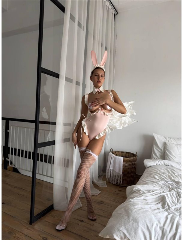 Рожевий комплект кролик DO3958 DO3958 Ghazel фото - Luxbikini