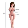 Реалістична силіконова секс-лялька Jennifer шатенка X00001035-2 China фото - Luxbikini
