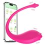 Силіконовий смарт вібратор міні масажер точки G та клітора керування додатком для жінок Рожевий X00001223 China фото - Luxbikini