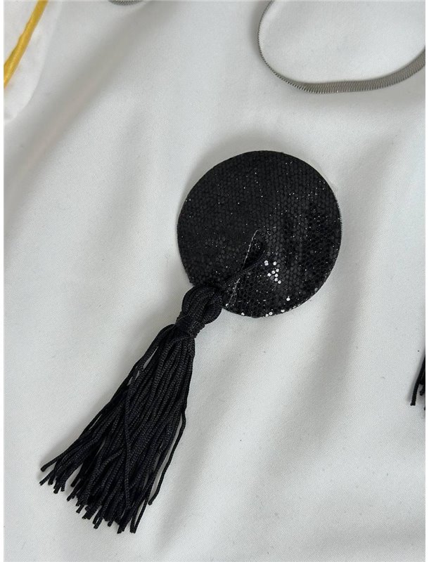 Еротичні стікіні з чорними стразами AS1084 Ghazel фото - Luxbikini