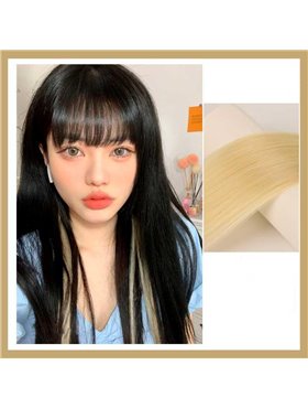 Накладне пасмо волосся кольорове на шпильках 60 см Пшеничний блонд X0000866-12 China фото - Luxbikini