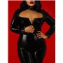 Вініловий Комбінезон Чорного Кольору, S 2085305698 D&A фото - Luxbikini