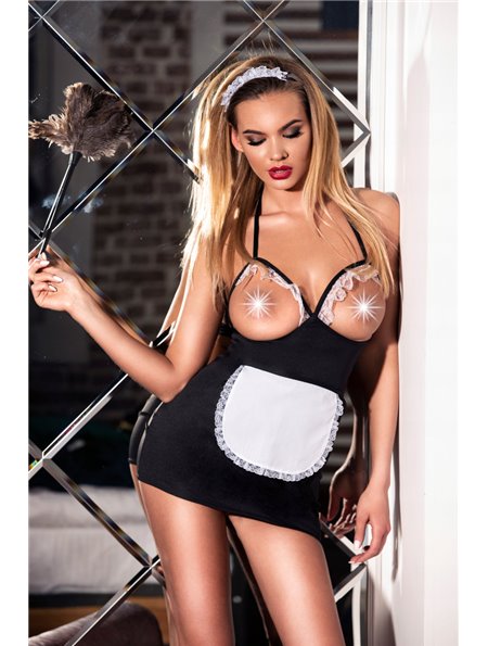 Костюм Покоївки для різноманітних тематичних та рольових ігор, XS-S 2114177151 D&A фото - Luxbikini