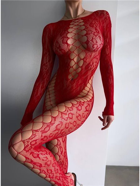 Бодістокінг червоний DO3969/1 DO3969/1 Ghazel фото - Luxbikini