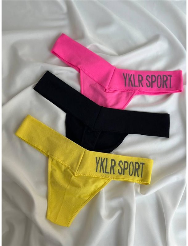 Сет з 3-х трусикив SPORT DO2916 DO2916 Ghazel фото - Luxbikini