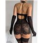 Мереживний пеньюар та панчохи DO3932 DO3932 Ghazel фото - Luxbikini