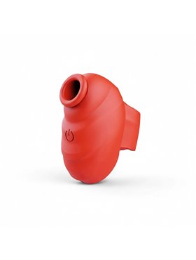 Стимулятор-вібратор вакуумний силіконовий на палець Little Bee 3-в-1 з 7 режимами Червоний X00001240-4 China фото - Luxbikini