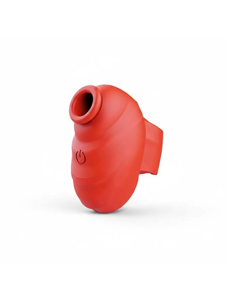 Стимулятор-вібратор вакуумний силіконовий на палець Little Bee 3-в-1 з 7 режимами Червоний X00001240-4 China фото - Luxbikini