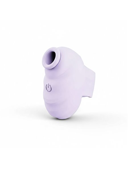 Стимулятор-вібратор вакуумний силіконовий на палець Little Bee 3-в-1 з 7 режимами Бузковий X00001240-2 China фото - Luxbikini