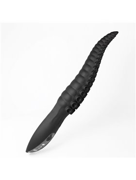 Анально-вагінальний вібратор G-стимулятор тентакль (щупальця хентай) Yunman Tentacle силіконовий 24 см Чорний X00001242 China...