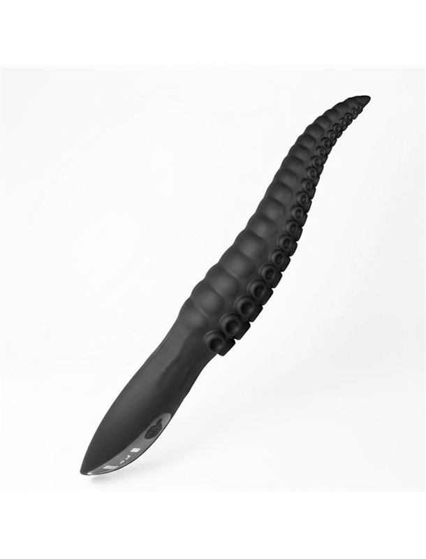 Анально-вагінальний вібратор G-стимулятор тентакль (щупальця хентай) Yunman Tentacle силіконовий 24 см Чорний X00001242 China...