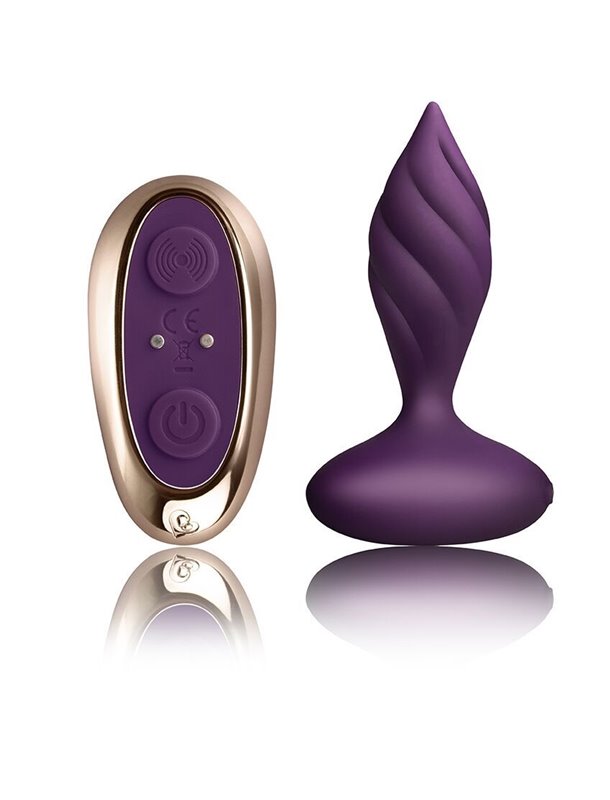 Анальна вібропробка Rocks Off Petite Sensations – Desire Purple (м'ята упаковка)