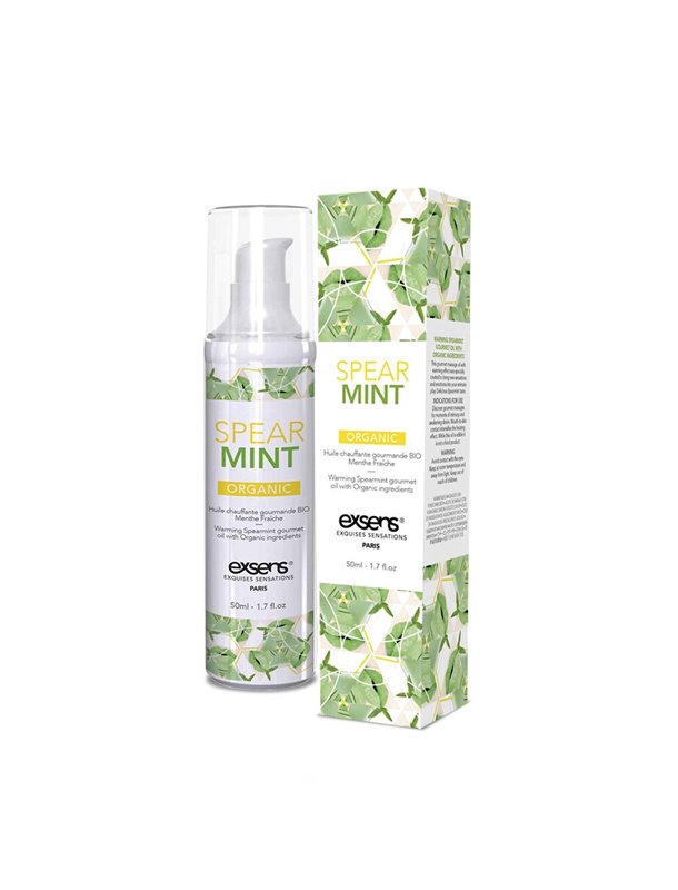 Розпродаж!!! Масажна олія EXSENS Organic Spear Mint 50мл (термін 07.2026)