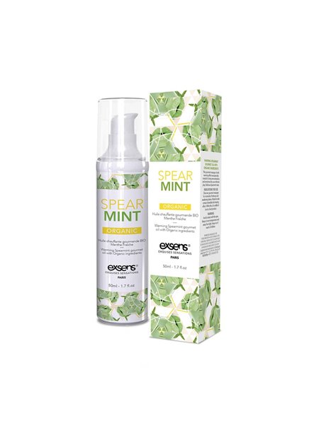Розпродаж!!! Масажна олія EXSENS Organic Spear Mint 50мл (термін 07.2026)