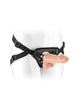 Жіночий страпон-трусики 2в1 Real Body — Mike (м'ята упаковка!!!)