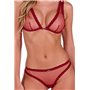 Комплект Passion BELISSANA SET burgundy M