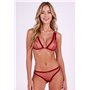 Комплект Passion BELISSANA SET burgundy S