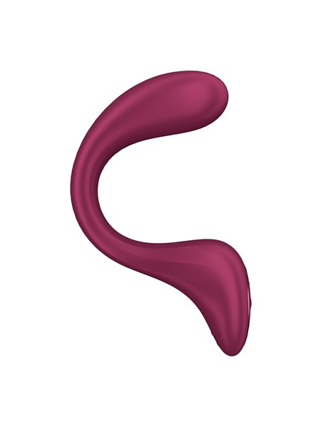 Вагінально-кліторальний вібратор Satisfyer G for Goddess 2 Wine Red, 2 мотори
