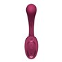 Вагінально-кліторальний вібратор Satisfyer G for Goddess 2 Wine Red, 2 мотори
