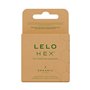 Презервативи LELO HEX Condoms Organic 3 Pack, тонкі та суперміцні
