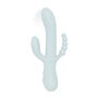 Вібратор-кролик Good Vibes Only - SAGE Triple Stimulation Vibe Soft Silicone - Blue