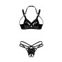 Комплект Obsessive Keira Lise 2-pcs crotchless set S/M