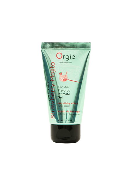 Розпродаж!!! Лубрикант на водній основі Orgie Lube Tube Strawberry Mojito 50мл (термін  31.07.2026)