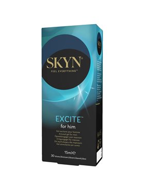 Розпродаж!!! Стимулювальний гель для пеніса SKYN Excite for him 15 мл (термін 31.08.2026)