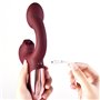 Смарт-вібратор Magic Motion Ponder Red, подвійна стимуляція, віброяйце+язичок для клітора