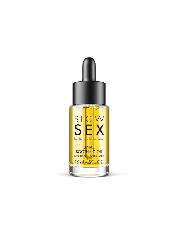 Заспокійлива олія для анального сексу Bijoux Indiscrets Slow Sex Anal Soothing Oil Before & After 15 мл