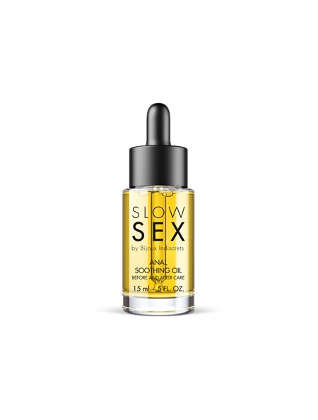 Заспокійлива олія для анального сексу Bijoux Indiscrets Slow Sex Anal Soothing Oil Before & After 15 мл