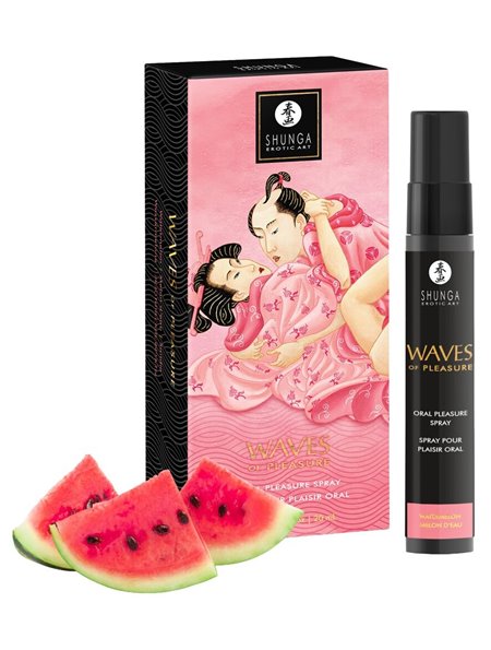 Спрей для посилення слиновиділення Shunga Waves of Pleasure Watermelon
