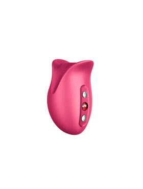 Вакуумний стимулятор Fun Factory Belle Raspberry, 11 режимів роботи, перезаряджуваний