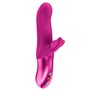 Пульсатор з вібрацією кліторального відростка Fun Factory BI STRONIC FUSION Magenta, 2 мотори
