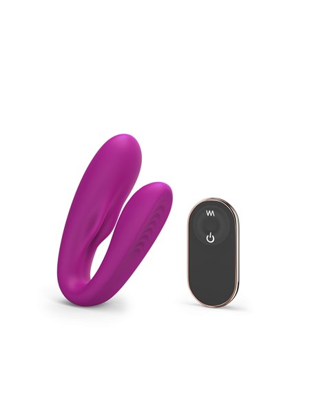 Вібратор для пар із пультом ДК Love To Love MATCH UP - SWEET ORCHID (м'ята упаковка!!!)