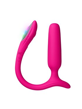 Анальна смарт-вібропробка Lovense Lush Anal, дуже потужна, LED-підсвічування