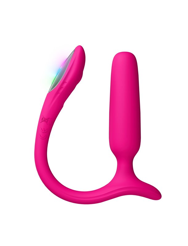 Анальна смарт-вібропробка Lovense Lush Anal, дуже потужна, LED-підсвічування SX3317 Lovense (Гонконг) фото - Luxbikini