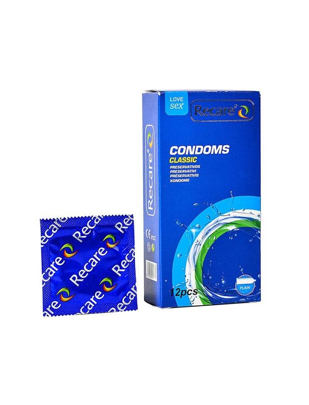 Презервативи Recare Classic Condoms 12 шт, класичні
