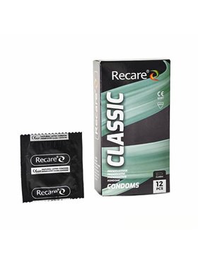 Презервативи Holographic Recare Classic Condoms 12 шт, класичні