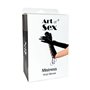 Лаковані рукавички зі шнурівкою Art of Sex - Mistress, чорні, розмір S