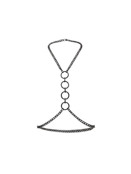 Металева портупея Art of Sex - Mango, колір чорний, XS-2XL