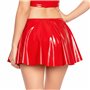 Лакована сексуальна спідниця Art of Sex - Lolita, колір червоний, L-2XL