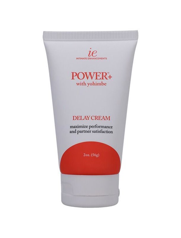 Потужний крем-пролонгатор Doc Johnson Power+with Yohimbe Delay Cream, екстракт Йохимбе, 56 г
