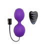 Вагінальні кульки з вібрацією Adrien Lastic Kegel Vibe Purple, діаметр 3,7 см