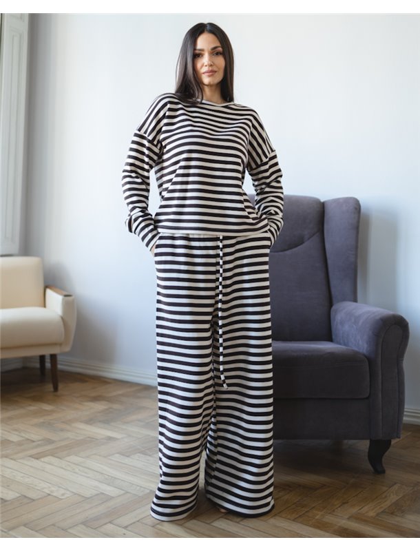 Домашній костюм "Nadine" тканина трикотаж петля 5175 QC фото - Luxbikini