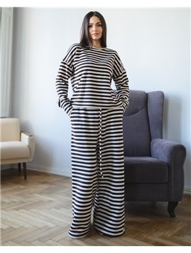 Домашній костюм "Nadine" тканина трикотаж петля 5176 QC фото - Luxbikini